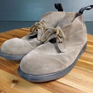 Dr Martens Manton Boots Mens Sz 11 Brown Suede Leather Chukka‎ Desert